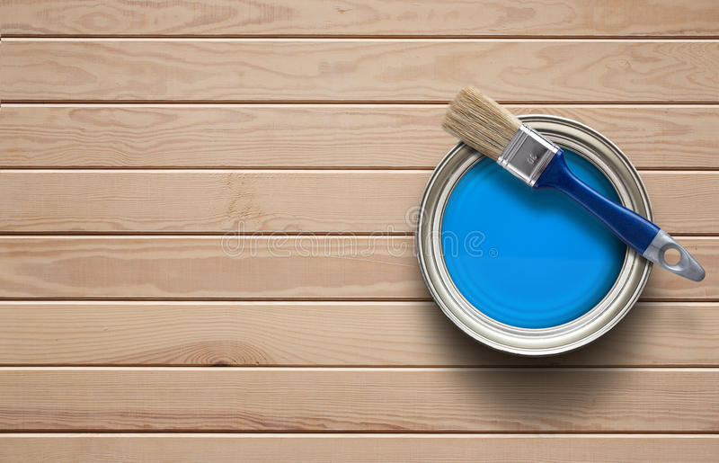 home-improvement-background-paint-can-clear-wooden-copy-space-87126033